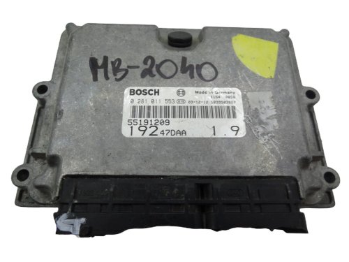 Engine Control Unit ECU 0281011553 Fiat New Genuine