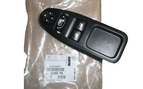 Window Open/Close Button Original 6490P4 Citroen Jumpy III Peugeot Expert III 
