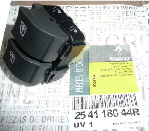 Window Open/Close Button Original 254118044R Renault Clio IV 