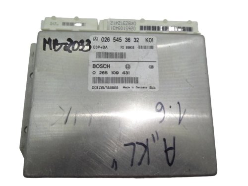 Engine Control Unit ECU 0265109431 Mercedes New Genuine