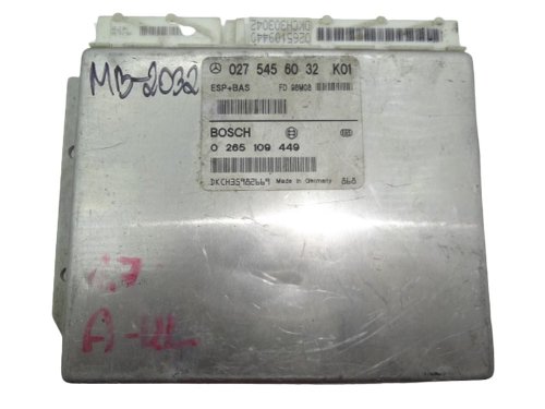 Engine Control Unit ECU 0265109449 Mercedes New Genuine