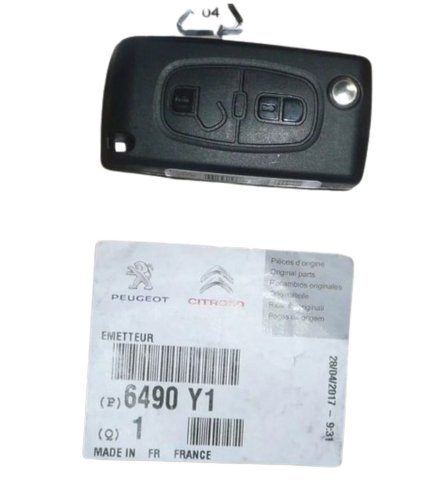 Key 6490Y1 6490.Y1 Peugeot 207,307,308,3008,5008,Boxer III Original 