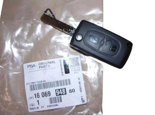 Key 1606994880 Peugeot 3008 Original 