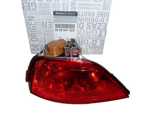 Fog Lamp Right Rear 265804720R Renault Megane IV Original