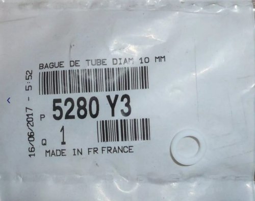 Hydraulic Hose Seal 5280Y3 5280.Y3 Citroen C5 III Original