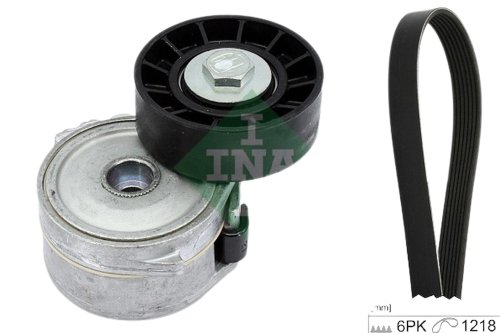 V-Belt Set 1611278280 Citroen C4,C5 III Peugeot 508 2.0HDI 16V Original