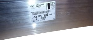 Front Reinforcement 9824513780 Peugeot 3008 II 5008 II Original