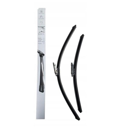 Wiper Blades 1643098080 650/400MM Flat Citroen Peugeot Original