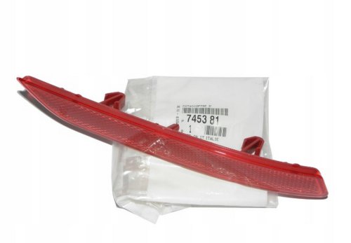 Bumper Reflector Right 745381 7453.81 Peugeot 508 Original