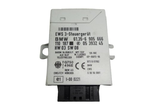 Comfort Control Unit 905 666 BMW New Genuine