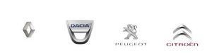Rubber Mats 749026804R Dacia Duster I Original Original