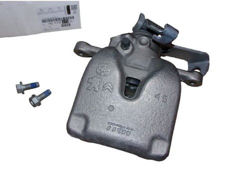 Brake Caliper Left Rear 1617937580 Citroen Jumpy IV Original