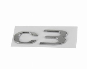 Emblem Rear 9800742980 Citroen C3 Original
