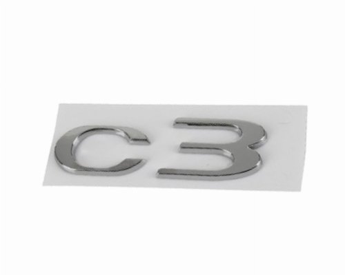 Emblem Rear 9800742980 Citroen C3 Original