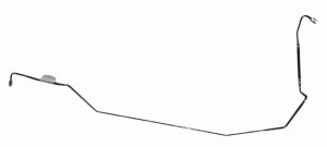 Brake Hose Right 8200621863 Renault Laguna II Original