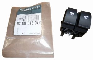 Window Up/Down Button 8200315042 Renault Original New