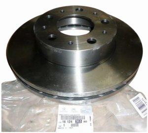 Brake Disc Front 1612435380 Citroen Jumper III Peugeot Boxer III Original
