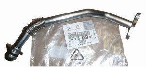 Turbine Lubrication Pipe 9677523180 Citroen Jumper III 2.2HDI Original