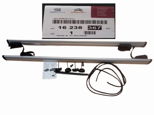 Roof Crossbars 1623836780 Peugeot Rifter Original