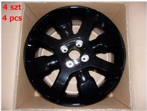 Alloy Wheels 17" Set 4 Pieces 1623576180 New OE PSA C3 C5
