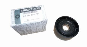 V-Belt Guide Pulley 8200104754 Renault Clio III Laguna II Original