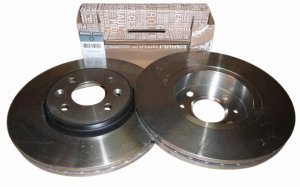 Brake Discs Front 402069518R Renault Dacia Original New
