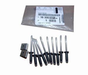Bumper Bracket Kit 1633559180 Rear Citroen Berlingo III Original New