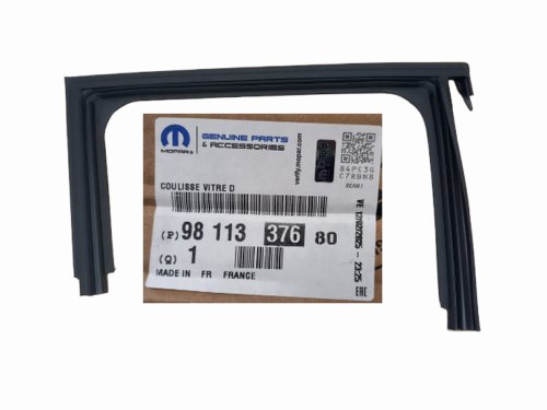 Window Seal Right Rear 9811337680 Peugeot 2008 13- Original