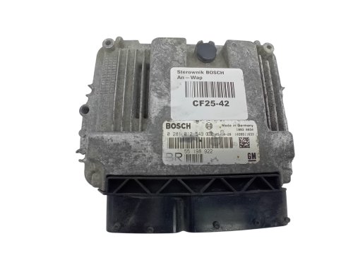 Controller ECU 55198922 0281012549 GM Opel