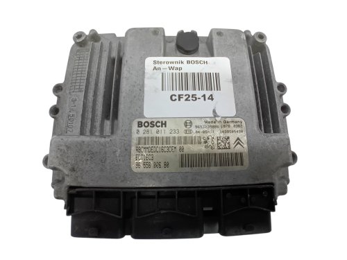Engine Controller 0281011233  9653239880  9655600680 Bosch PSA