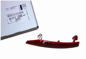 Bumper Reflector 9827398180 Left Peugeot 208 Original New