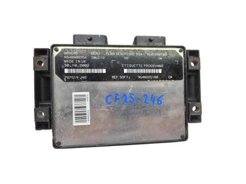 Controller  9641390180 9648225180 R04080035A 80964B PSA Lucas