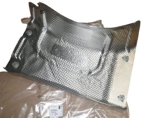Heat Protection 1723T9 Citroen C5,C6 Original 