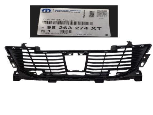 Bumper Grille Front 98263274XT Peugeot 2008 II Original New