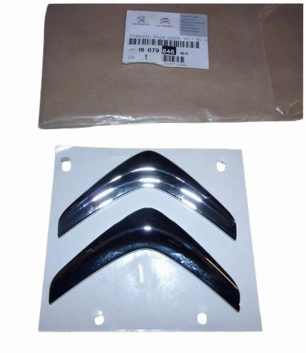 Rear Emblem 1607984680 Citroen C1 Original New