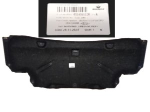 Bonnet Soundproofing 658406552R Dacia Duster 21- Original New
