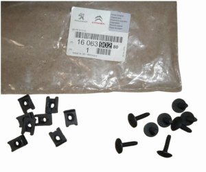 Rear Bumper Bolt Kit 1606390280 Citroen DS5 Original New