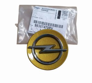 Center Cap For Alloy Wheels 98387470RV Yellow Opel Original New