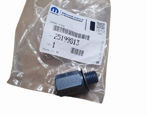 Connecteur de boulon de turbocompresseur 25199813 Opel 1.4 TURBO Original Neuf
