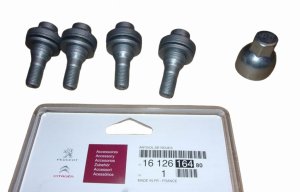 Wheel Bolt New Original PSA 1612616480 