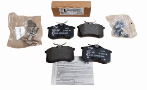 Brake Pads Rear 1668247680 Citroen Peugeot Renault Original New