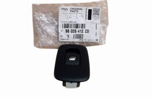 Window Up/Down Button 98026412ZD Peugeot 508 II Original New