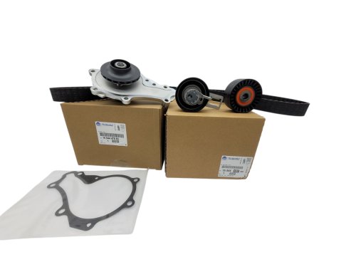 Timing Belt Kit, Set 1684448280 Citroen Peugeot C3 II 1.6HDI Original 