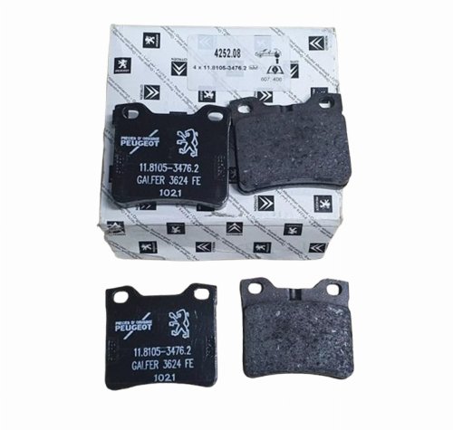Brake Pads Rear 425208 4252.08 Peugeot 406 607 1.6I/1.8/1.9TD ATE Original New