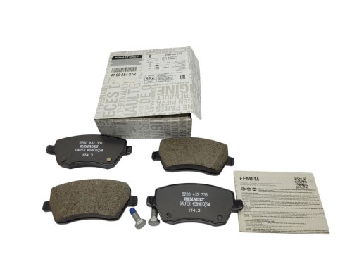 Brake Pads Fron 410608481R  Dacia Renault New Original 