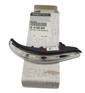 Turn Signal Light 261608080R Left Renault Fluence Original New