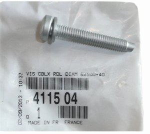 Floor Plate Bolt 411504 4115.04 Citroen Jumpy III Original New