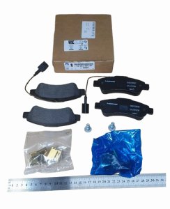 Rear Brake Pads 1696258680 Citroen Jumper III Peugeot Boxer III Original New