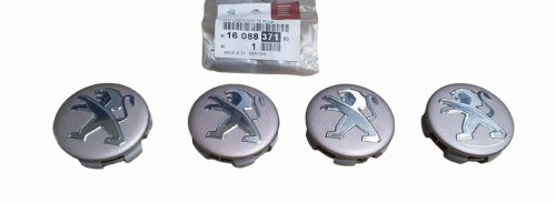 Center Cap For Alloy Wheels 1608837180 Peugeot 107/2008/3008/308/5008/RCZ Original New