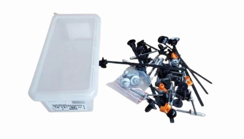 Front Fender Clips 1613181980 Set Citroen Berlingo III Original New
